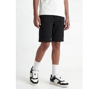 Negro Recycled/Polyester/Cotton Shorts De Chándal Corte Regular Boys 140 EU