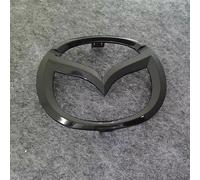 Negro Repuesto Emblema Logo para Mazda 3 Sedan 2022 2023 2024 2025,Parrilla Delantera Maletero Trasero Insignia Adhesivos Letras Guardabarros Carrocería Lado ABS Coche Decoración Accesorios