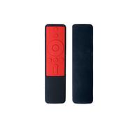 (Negro Rojo) Funda para control remoto Xiaomi Mi 4a 4c 4x Tv Control remoto de voz Cubierta (no incluye consola)