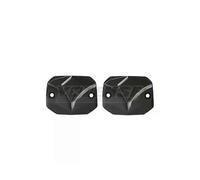 (Negro - SIN LOGO) Accesorios para motocicleta Depósito de líquido de freno delantero Tapa de la taza