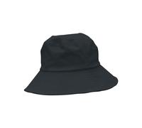(Negro) Sombrero de pescador Panamá de color sólido 2024 para hombre, plegable, protector solar, de verano, para