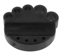 Negro Soporte para Vasos de Plástico Pigmento | Organiza Tintas, Uso en Estudio Profesional o Casa, Práctico Accesorio Negro, Plástico Resistente
