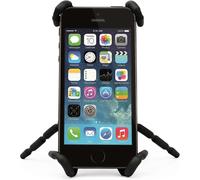 (Negro) Soporte universal portátil multifunción con agarre flexible tipo araña para teléfonos inteligentes