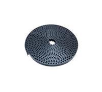 Negro STD5M Correa dentada abierta de transmisión dientes STS S5M poliuretano PU Extremo abierto con cable acero for motor máquina CNC(10mm*5m)