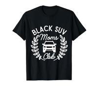 Negro SUV Moms Club Coche Divertido Mama Ride Carpool Escuela Camiseta gráfica económica, Hombre, Negro, XL