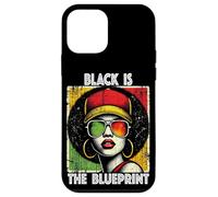 Negro The Blueprint African Queen Pride Afro Heritage Mujeres Carcasa para iPhone 12 mini