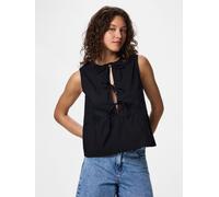 Negro Top Sin Mangas XL