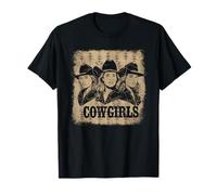 Negro Vaquera Afroamericano Western Country Texas Rodeo Camiseta