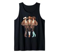 Negro Vaquera Afroamericano Western Country Texas Rodeo Camiseta sin Mangas