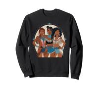 Negro Vaquera Afroamericano Western Country Texas Rodeo Sudadera