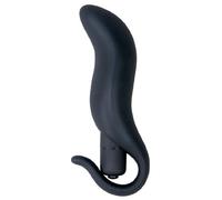 Negro Velvet Plug & vibración, Paquete 1er (1 X 1 Pieza)