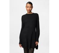 Negro Vestido De Punto L