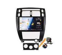 Negro,Y400S,Android 15.0 Coche Radio 2 DIN Estéreo para Hy-undai Tucson 2004-2009 GPS Sat Navi 10''Cartablet Multimedia Vídeo Reproductor BT FM Receptor con Carplay 4G 5G WiFi DSP SWC
