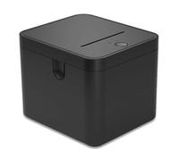 (Negro) ZJ-5890A Impresora térmica de recibos USB con Bluetooth de 58 mm, impresora POS portátil, compatible con restaurantes y tiendas mino