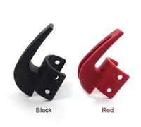 (Negro44776) Gancho delantero resistente para patinete eléctrico Ninebot Max G30 G30d.