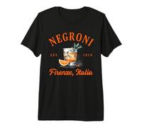 Negroni Lover Firenze Italia Italiano Viajes Florencia Italia Camiseta Premium