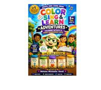 Nehema’s Color, Sing & Learn Money Adventure: A Fun Kids Activity & Coloring Book About Saving, Giving, Budgeting, Goals, Confidence & Becoming a Mini CEO