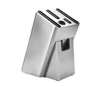NEHHDC Soporte para cuchillos de acero inoxidable, soporte para cuchillos de cocina, estante multifuncional, organizador de cuchillos para el hogar