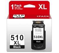 Neiber 510 XL Negro Cartucho de Tinta Remanufacturado para Canon 510 Negro, PG-510XL para Canon Pixma MP230 MP250 MP495 MP280 MX410 MP270 iP2700 MP235 MP499 MP240 Impresora