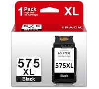 Neiber PG-575XL 575 XL Negro Cartucho de Tinta Remanufacturado para Canon 575 Negro, PG 575XL para Canon Pixma TS3550i TS3551i TS3750i TR4750i TR4751i Impresora (1 Negro)