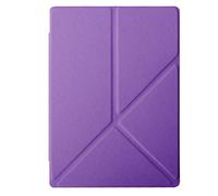 NEIDE Compatible con 2016 Kobo Aura One 7.8 "E-Book Funda Protectora Plegable de Cuero Estuche anticaída de Despertador Inteligente (Color : Purple)