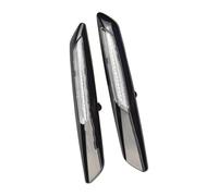 NEIGHBOBHOOD Intermitentes Laterales Para B&MW Para Serie 5 F10 F11 F07 Luces LED Laterales Dinámicas En Negro Brillante Repetidor De Señal De Giro Delantera(Glossy Black Lens-2)