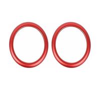 NEIGHBOBHOOD Salpicadero Rejilla Ventilación Anillo De Cubierta Decorativa para Salida Ventilación Aire Acondicionado Interior para Suzuki para Jimny 2007-2017(Rojo)