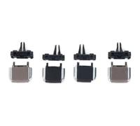NEIGHBOBHOOD Salpicadero Rejilla Ventilación Clip De Lengüeta Ventilación Aire Acondicionado para Tablero Frontal para Toyota para Land para Cruiser para Prado 120 LC120 2003-09(Set A)