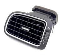 NEIGHBOBHOOD Salpicadero Rejilla Ventilación Rejilla De Ventilación para Tablero Central Negro Mate para Polo 2011 2012 2013 6RD819728 6RD 819 728(Left)