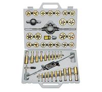 Neiko 00916A SAE Pro-Grade Large-Diameter Titanium Tap & Die Set (45 Piece)