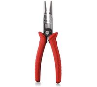 NEIKO 02038A Herramienta de servicio de alambre 6 en 1 | 8-1/2 pulgadas de longitud | Pinza, crimpadora, peladora, cortador, extractor, alicates de electricista