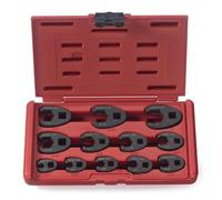 Neiko® 03323 un (3/8 y 1/2 pulgadas Drive SAE Crowfoot llave Set, CR-MO, | 12 piezas