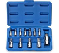 Neiko® 10086A Torx Plus Bit Socket Set, S2 Steel | 12-Piece Set