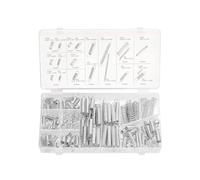 NEIKO 50456A - Juego Surtido de Resortes, 200 Piezas, Kit de Extensión y Compresión, Resortes Mecánicos de Acero Chapado en Zinc, Varios Tamaños para Uso Múltiple