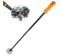 NEIKO 53428A - Herramienta de recogida magnética para lescópica, robusta de 22,7 kg, b tono magnético de 91,4 cm de largo, gran imán con mango y barredora de uñas extensible, baguette magn tique