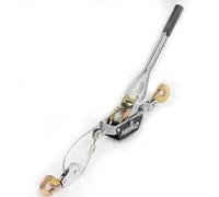 NEIKO Cabrestante 02251A Come Along, capacidad de tracción de 1 tonelada (2 libras), 5.9 pies, 2 ganchos, cable de alimentación resistente con engranajes duales, cable de cabrestante manual, extractor