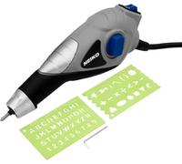 Neiko Grabador eléctrico de Mano, 120 voltios, Punta de carburo de tungsteno, Plantillas de Letras y números Incluidas, Negro/Gris