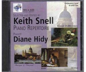 Neil A Kjos Piano Library - Piano Repetoire - Prepatory Level & Level One: Baroque & Classical, Romantic & 20th Century, Etudes