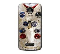 Neil Armstrong White Astronaut Space Suit Funda Carcasa Case para Motorola Moto Z Force, Z Play