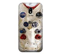 Neil Armstrong White Astronaut Space Suit Funda Carcasa Case para Samsung Galaxy J3 (2017) EU Version