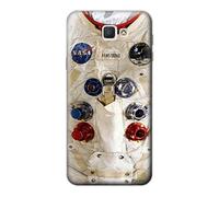 Neil Armstrong White Astronaut Space Suit Funda Carcasa Case para Samsung Galaxy J7 Prime