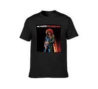Neil Hot August Night Tour Diamond Semarang Essential Unisex 100% Cotton Short-Sleeve T-Shirts Black XL