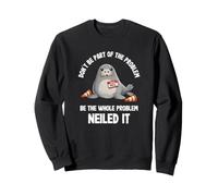 Neil, la Foca, será el Problema Gracioso. Sudadera