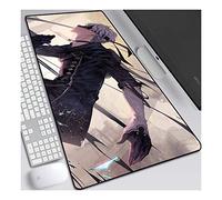 Neil Machine Age Alfombrilla Raton Anime Gaming Mouse Pad XL 700x300x3 mm,Impermeable con 3mm Base de Goma Antideslizante,Special-Textured Superficie para Ordenador, PC y Laptop,H