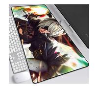 Neil Machine Age Tappetino per XXL Mouse da Gioco - Gaming Mousepad Extra Grande 900 x 400mm - Pad 3mm con Base in Gomma Antiscivolo - Spessore 3mm Anime Tappetino Mouse, C