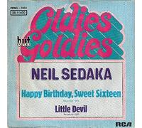 Neil Sedaka - Happy birthday, sweet sixteen/Little devil (Oldies but Goldies) / Vinyl single [Vinyl-Single 7'']