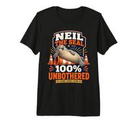 Neil The Seal 100 Percent Unbothered Funny Neil The Seal Camiseta Premium