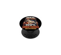 Neil The Seal 100 Percent Unbothered Funny Neil The Seal PopSockets PopGrip Adhesivo