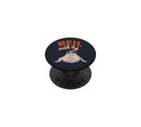 Neil The Seal Tasmania Funny Traffic Cone PopSockets PopGrip Adhesivo