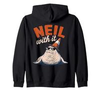 Neil The Seal Tasmania Funny Traffic Cone Sudadera con Capucha